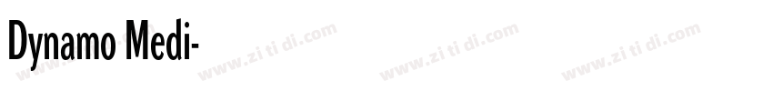 Dynamo Medi字体转换